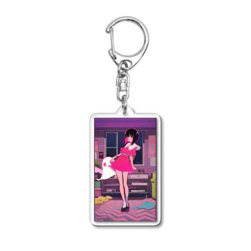 ゴーストGIRL Acrylic Key Chain