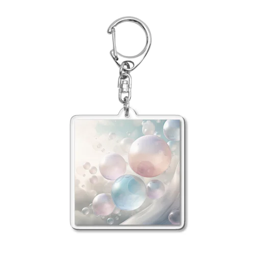 Bubbles🫧 ͛.* Acrylic Key Chain