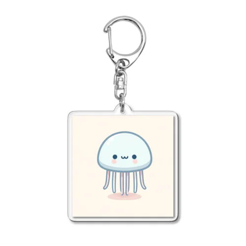 ゆるゆるクラゲちゃん Acrylic Key Chain