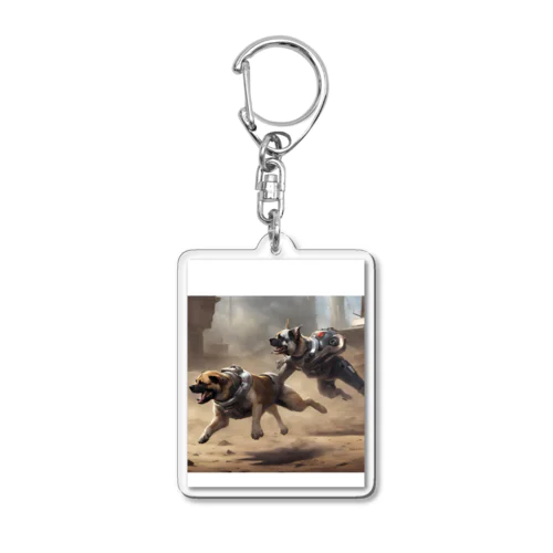 おてんば犬 Acrylic Key Chain