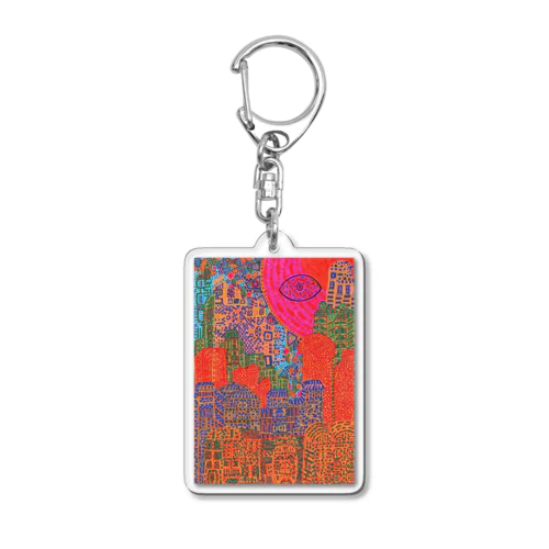 都市 Acrylic Key Chain