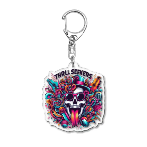 Thrill Seekers Acrylic Key Chain