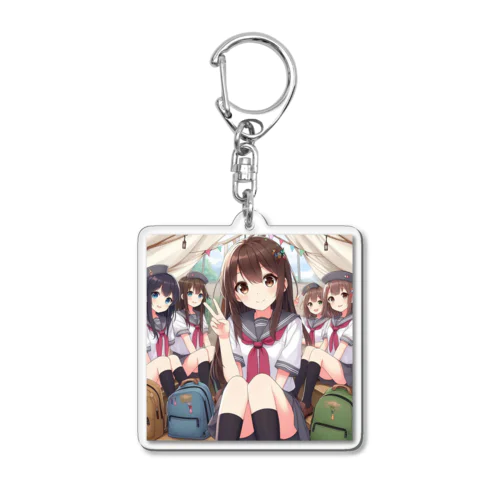 jkキャンプ Acrylic Key Chain