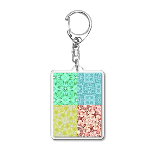 4つの希少石✨宝石の輝き✨ Acrylic Key Chain