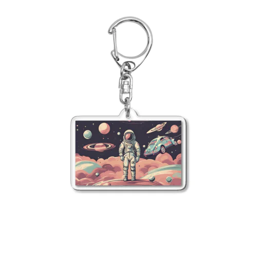 ビートルくん未知との遭遇 ー Beetle's Encounter with the Unknown ー Acrylic Key Chain