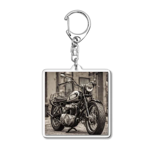 ヴィンテージオートバイの美学 Acrylic Key Chain