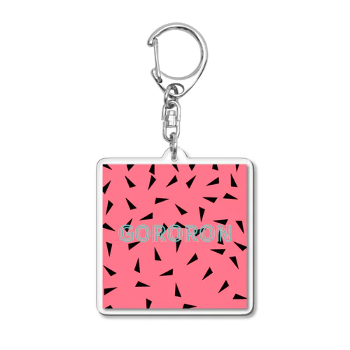 ピンクゴロロン Acrylic Key Chain
