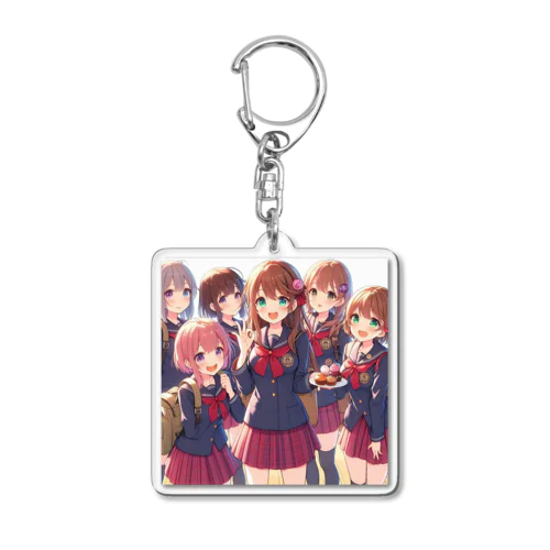 女子会 Acrylic Key Chain