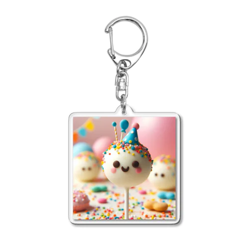 cakepop　かわいい　01 Acrylic Key Chain