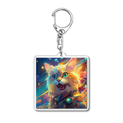 いかしたねこちゃん Acrylic Key Chain