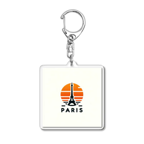 PARIS2024 Acrylic Key Chain