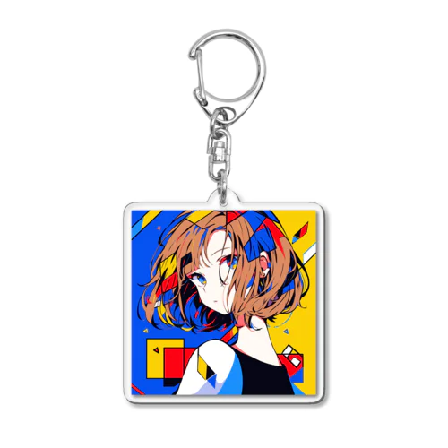 女性 3 【デ・ステイル】 Acrylic Key Chain