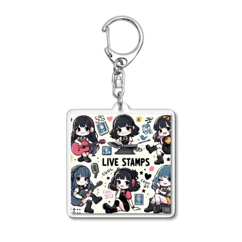 可愛い女の子 Acrylic Key Chain