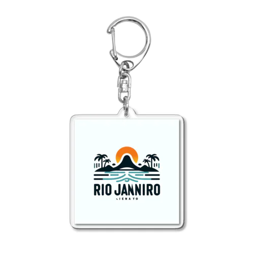 リオデジャネイロ Acrylic Key Chain