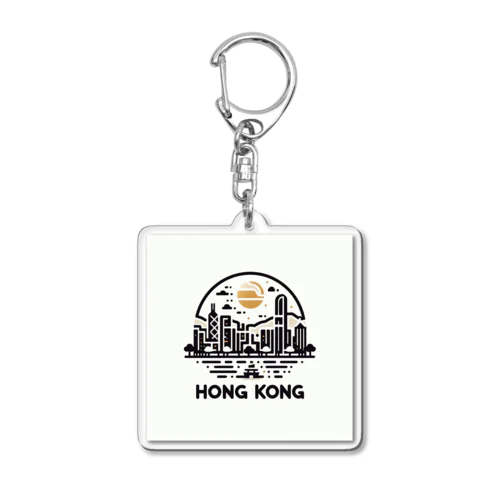 香港 Acrylic Key Chain