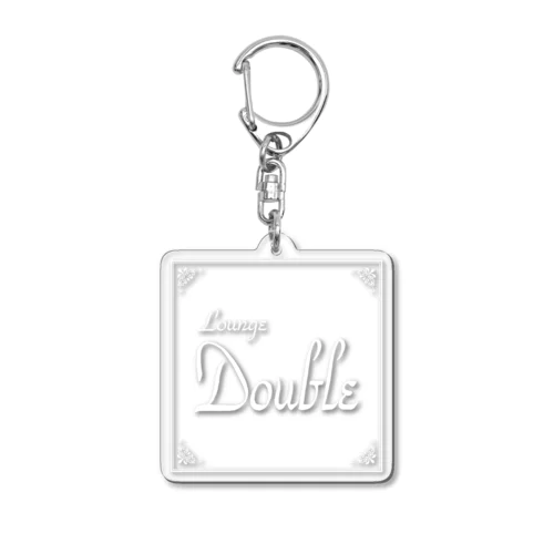 Double  Acrylic Key Chain