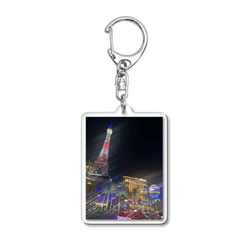 ラスベガス　夜景　カジノ Acrylic Key Chain