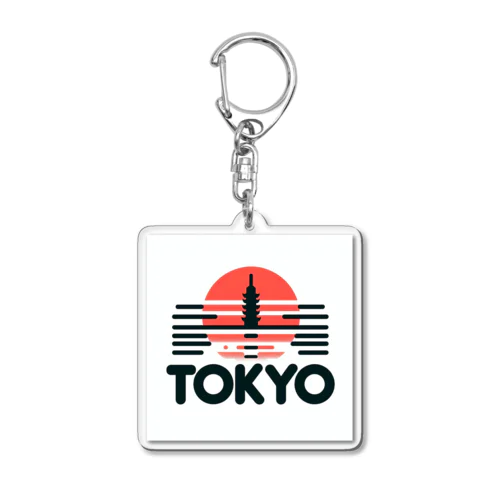 東京 Acrylic Key Chain