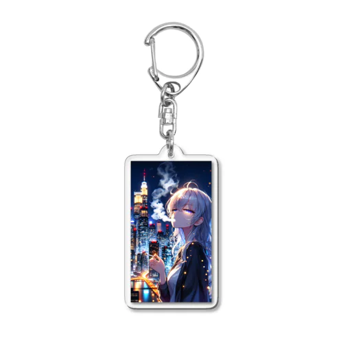 白髪お姉さん Acrylic Key Chain