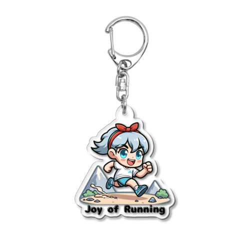 ゆるラン女子 04 Acrylic Key Chain