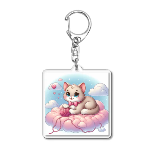 猫 Acrylic Key Chain