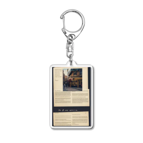 free&co Acrylic Key Chain