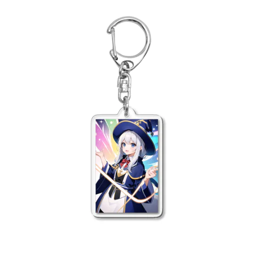 キュートな女の子 Acrylic Key Chain