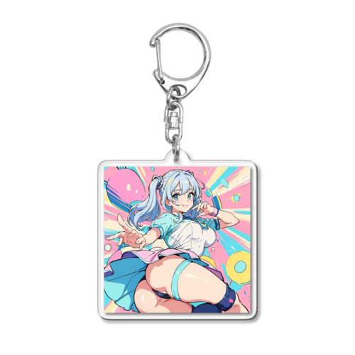 魔法プロレス少女 Acrylic Key Chain