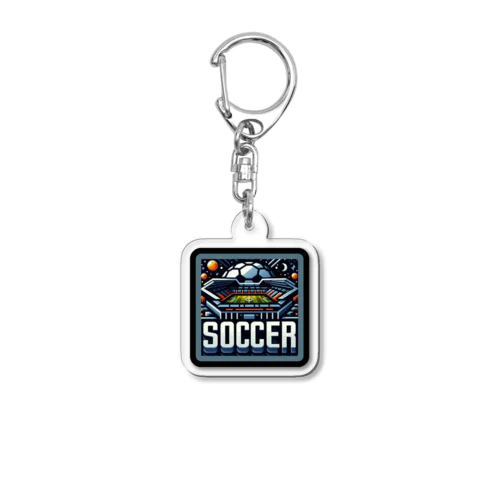 'サッカー2 Acrylic Key Chain