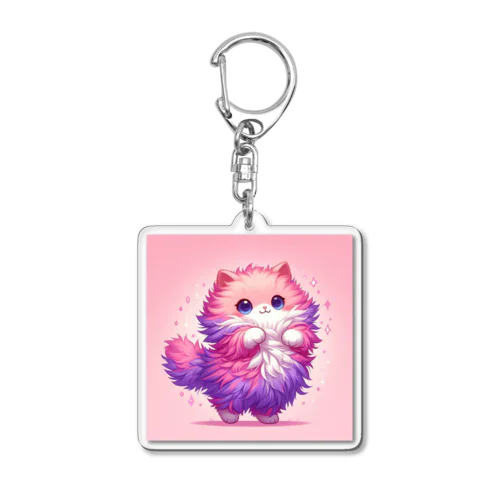 monocat4 Acrylic Key Chain