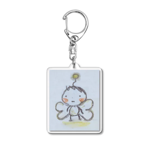 てふてふ丸 Acrylic Key Chain