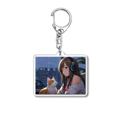 No.8 Acrylic Key Chain