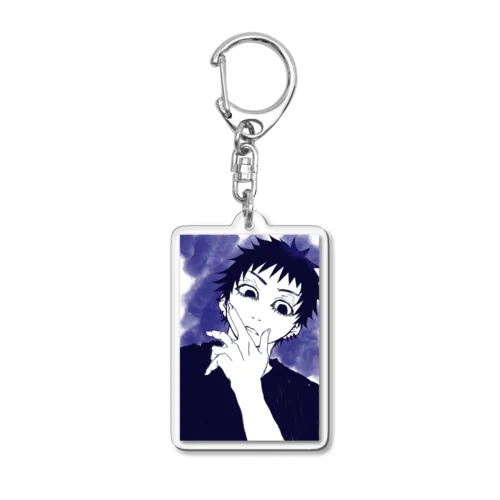 アオリくん Acrylic Key Chain