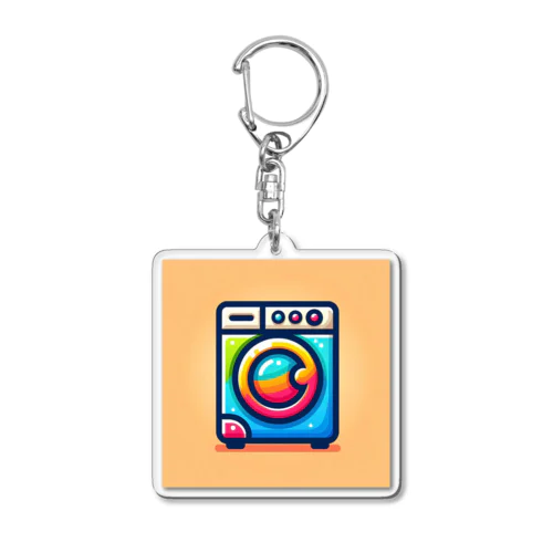 カラフルセンタクキ Acrylic Key Chain