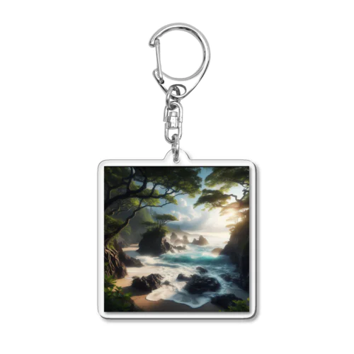 一人の時間 Acrylic Key Chain