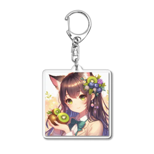 ねこニコばん Acrylic Key Chain