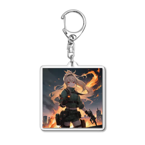 戦場の少女 Acrylic Key Chain