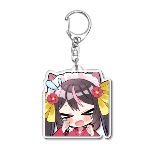 泣いてるきんぱみちゃん Acrylic Key Chain