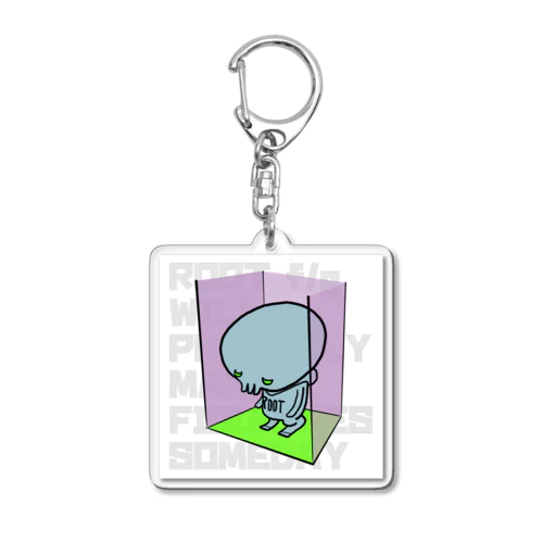 フィギュリン Acrylic Key Chain