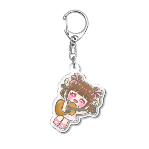 うたうひつじさん Acrylic Key Chain