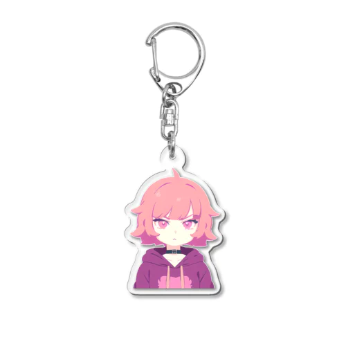 冷視ちゃん（文字なし） Acrylic Key Chain