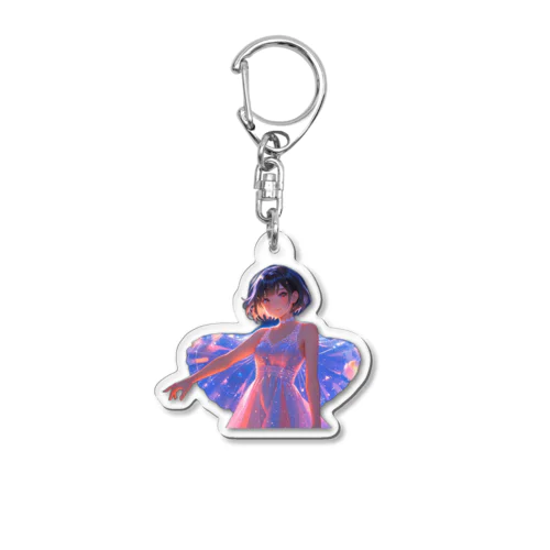 輝く少女 Acrylic Key Chain