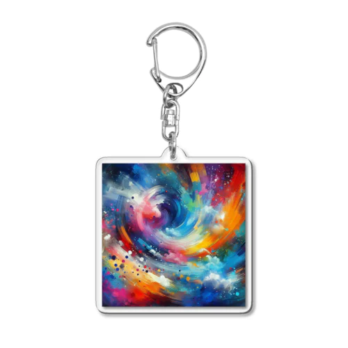 アート Acrylic Key Chain