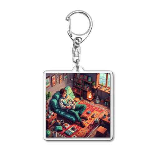 チルタイム Acrylic Key Chain