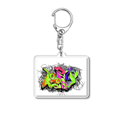 vertyeitのグラフィティーグッズ Acrylic Key Chain