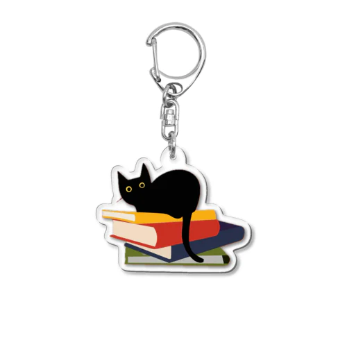 ねこ吉の日常 Acrylic Key Chain