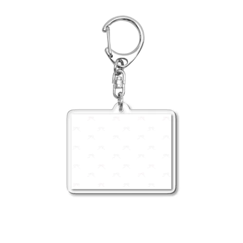 🩰 Balletcore Ribbon pattern . Acrylic Key Chain