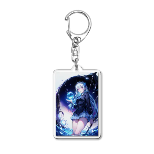 💙水を操る魔法少女💙 Acrylic Key Chain