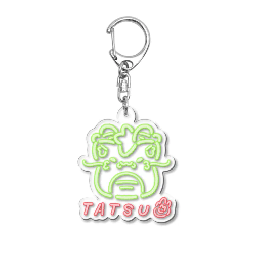 ネオン🌃たつ🐲 Acrylic Key Chain