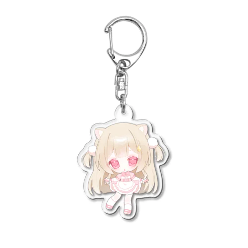 ちうはむ おめかし Acrylic Key Chain